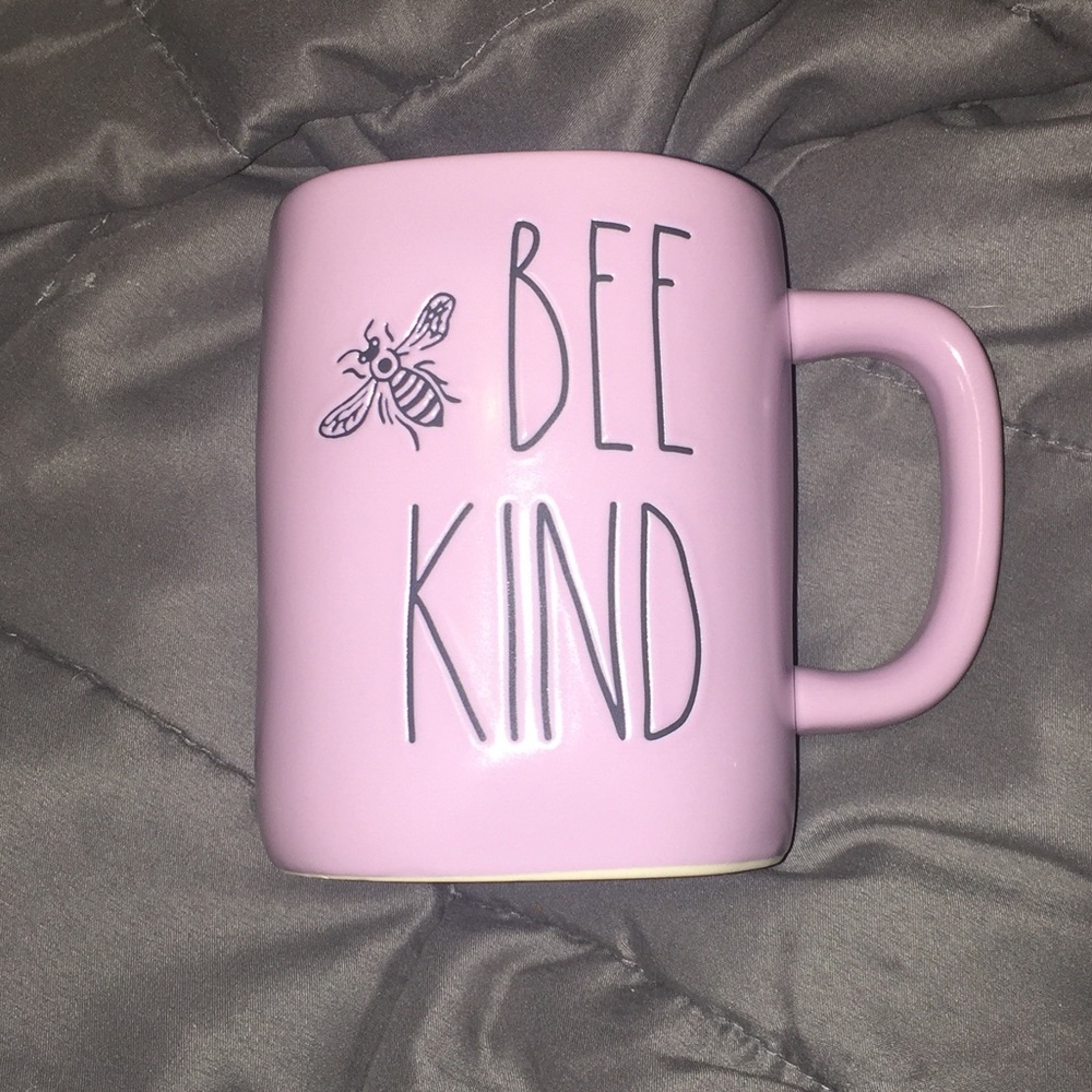 Rae Dunn BEE KIND Mug, Light Purple
